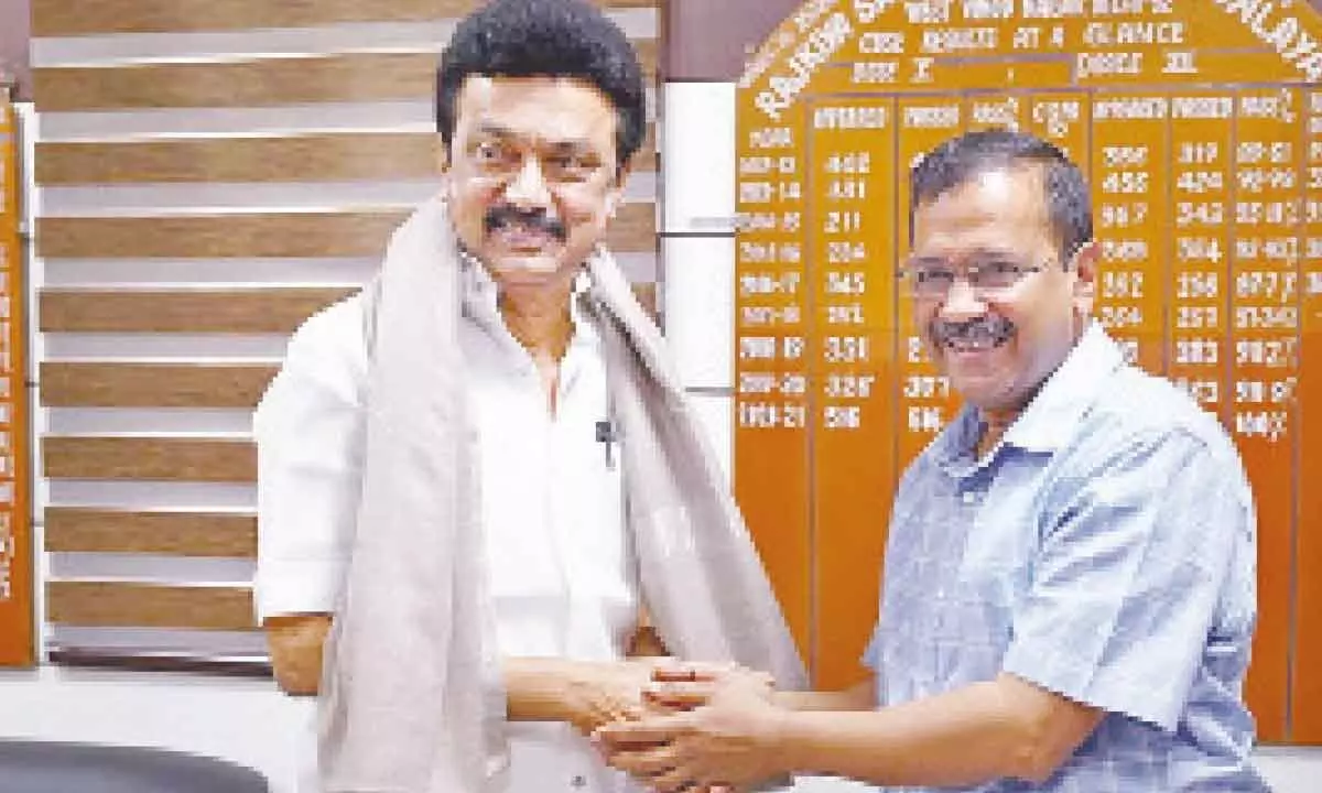 Tamil Nadu CM Stalin backs Kejriwal on Ordinance