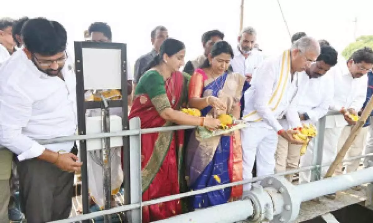 Water released for Kharif from Cotton Barrage