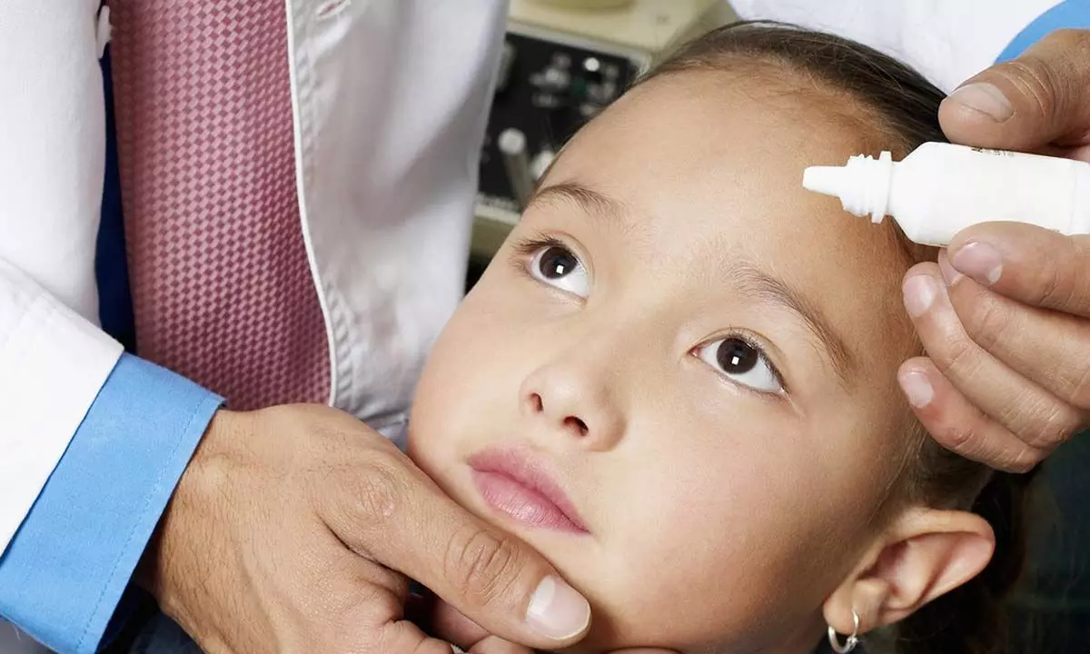 Eye drops slow nearsightedness progression in kids: Study