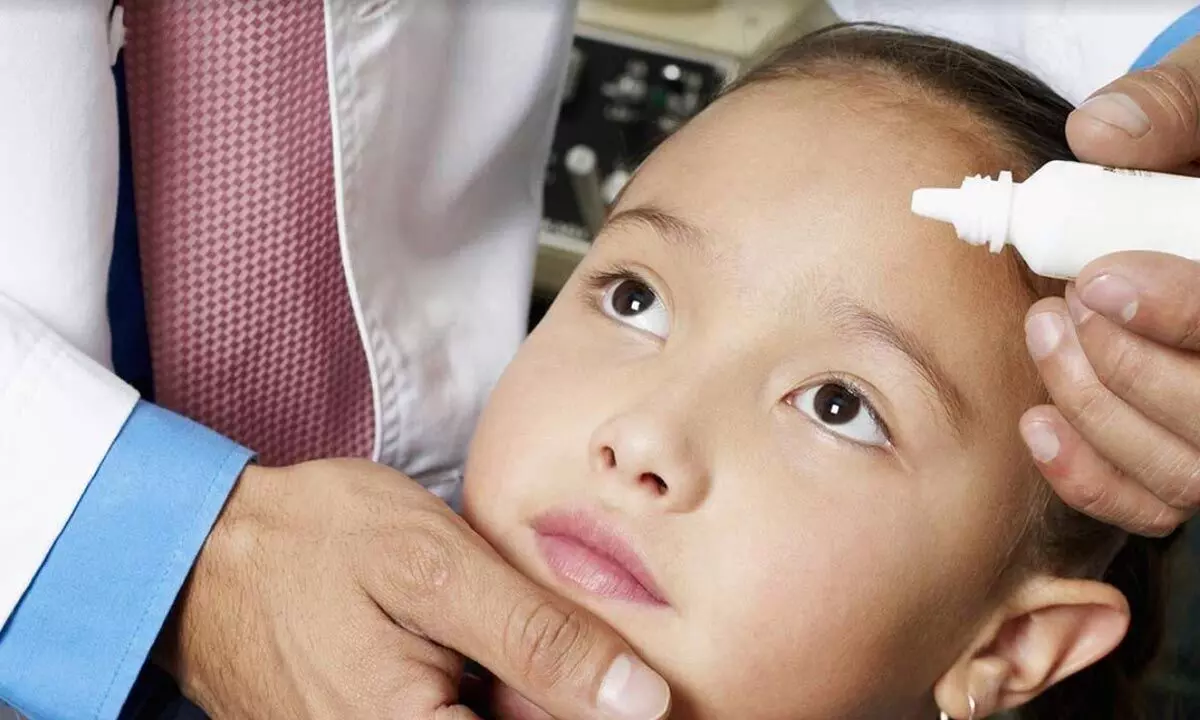 Eye drops slow near-sightedness progression in kids