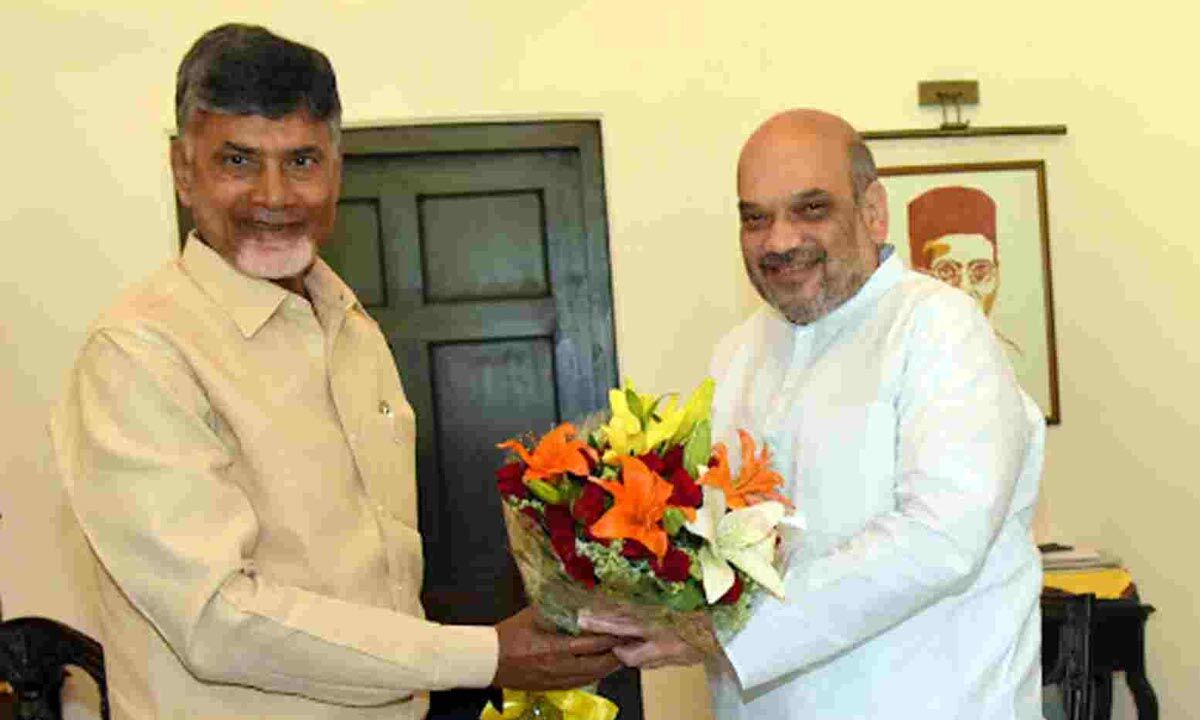 Naidu to meet Amit Shah in Delhi Today