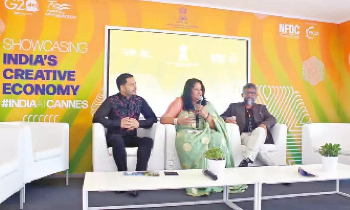 Dr Beena Unnikrishnan is a renowned artist and film maker, presented the trailer of her documentary “Y64” at Cannes Film Festival