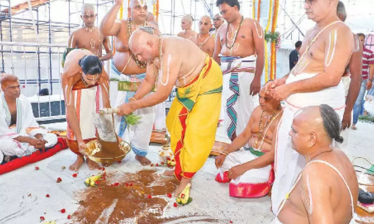 Tirupati: Ankurarpanam held in TTD temple in Jammu