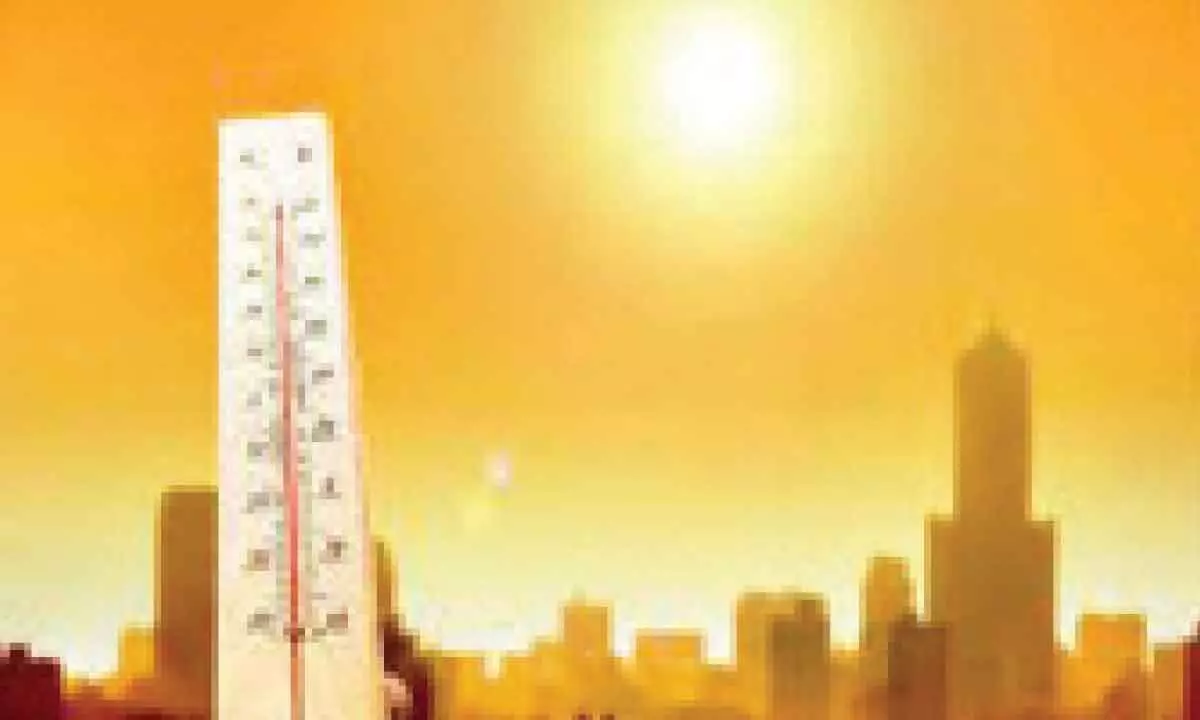 Vijayawada: State reels under intense heat; temp touches 450c