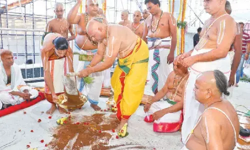 Tirupati: Ankurarpanam held in TTD temple in Jammu