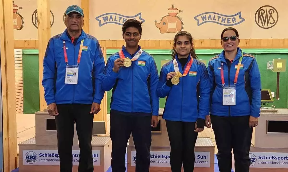 Junior World Cup Shooting: Abhinav, Gautami win Indias second gold