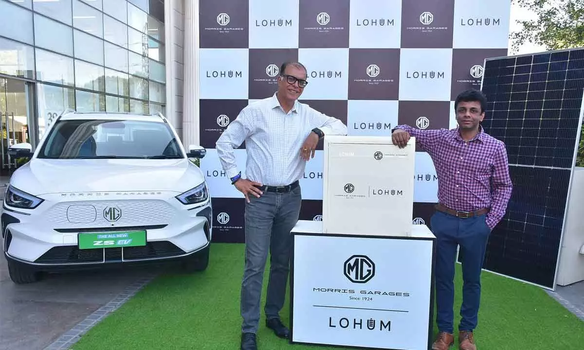 MG Motor India and LOHUM Collaborate for ‘Second Life’ EV Battery Solution