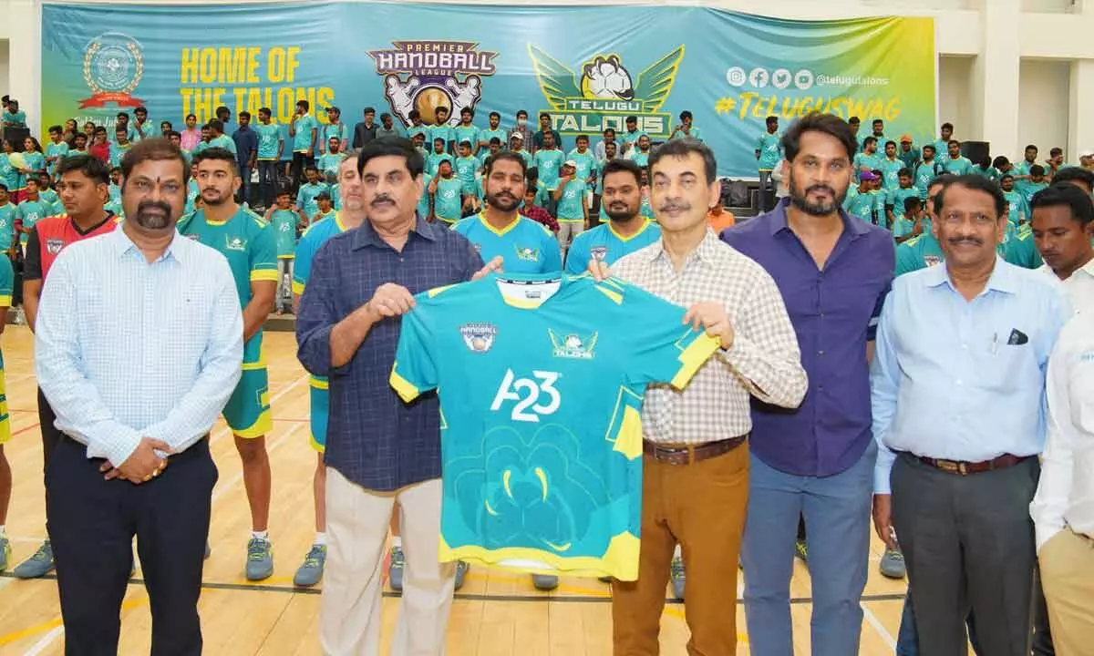 Telugu Talons New Jersey launched for inaugural season of Premier Handball League