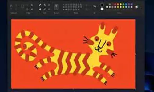 Microsoft testing dark mode for its Paint app in Windows 11