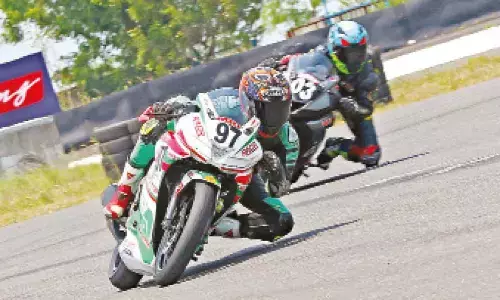 National 2W Racing Cship: Double delight for Rajiv, Mathana and Vignesh