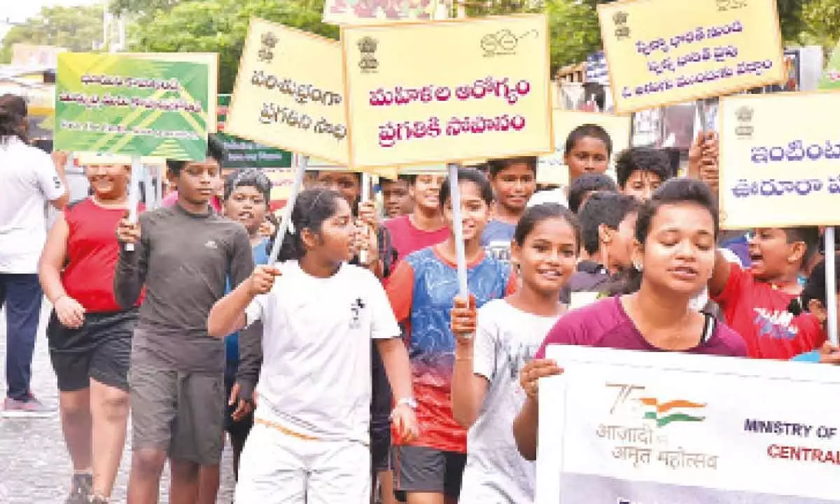 Vijayawada: Change lifestyle to reduce plastic pollution