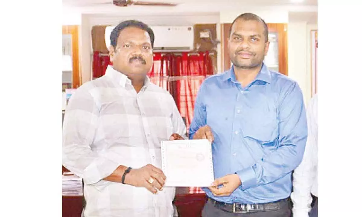 Ongole: Ganesh Naidu of PACE receives doctorate