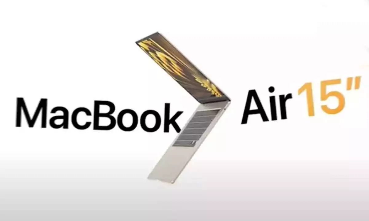 WWDC 2023 Apple's new MacBook Air is the "world's thinnest."