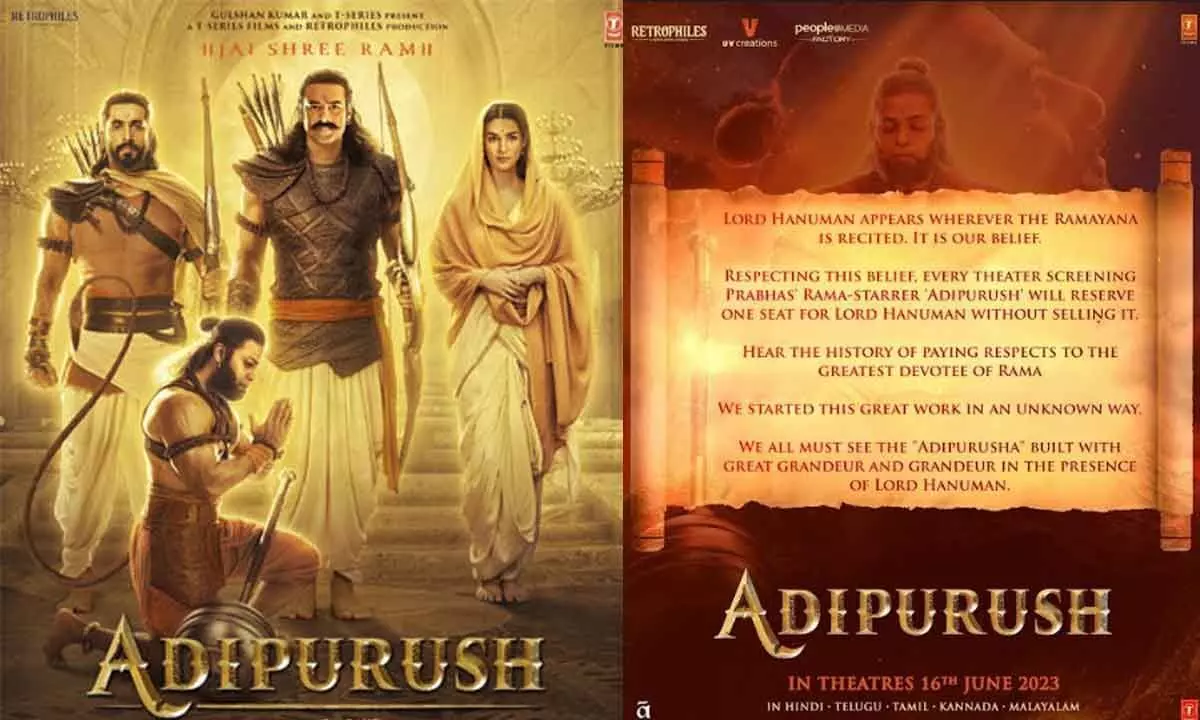 One ticket unsold at every screening ‘Adipurush;’ makers clarifies the reason
