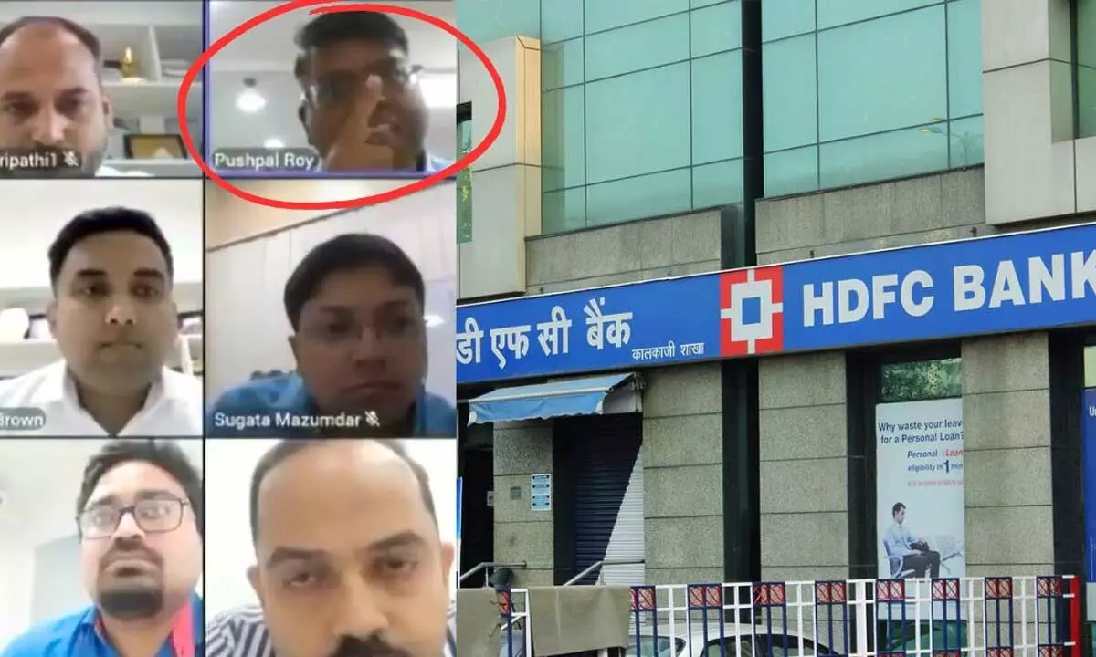 Watch The Viral Video Of HDFC Bank Manager Shouting On His Juniors