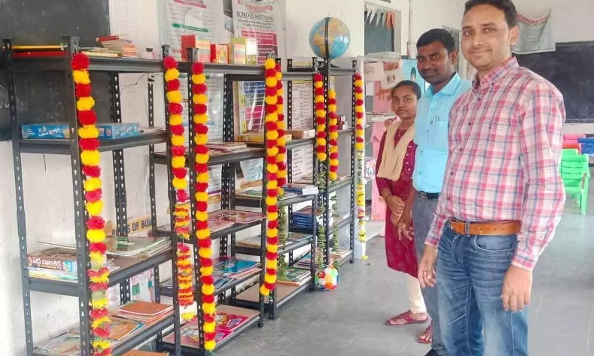 Techies take to setting up libraries in neglected government schools across TS