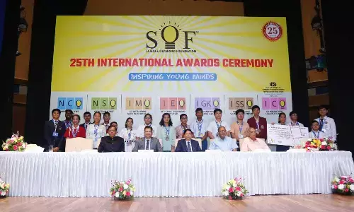 Hyderabad students shine at Olympiad awards 2022-23