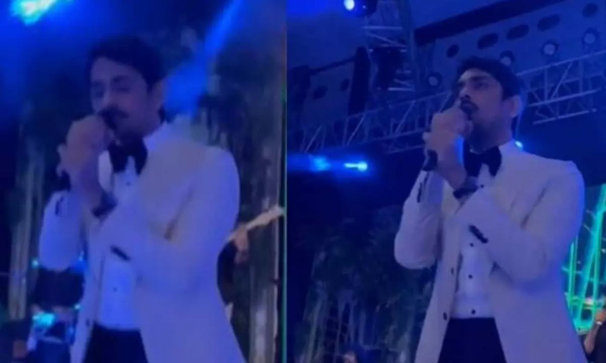 Siddharth’s video of singing at Sharwanand’s wedding goes viral