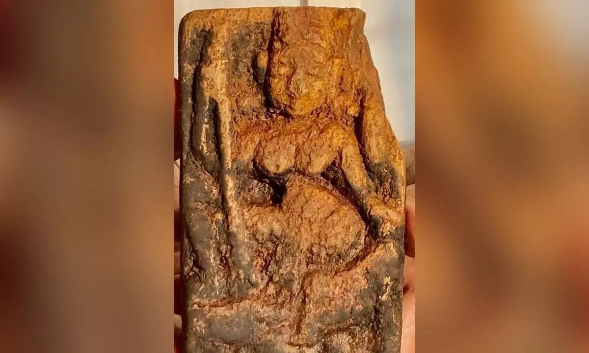 Ancient idol of Mahisashura Mardhani