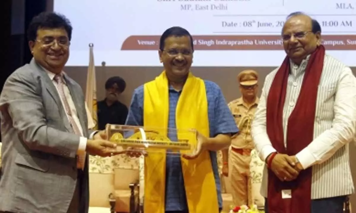 Delhi CM, L-G jointly inaugurate GGSIPUs east Delhi campus