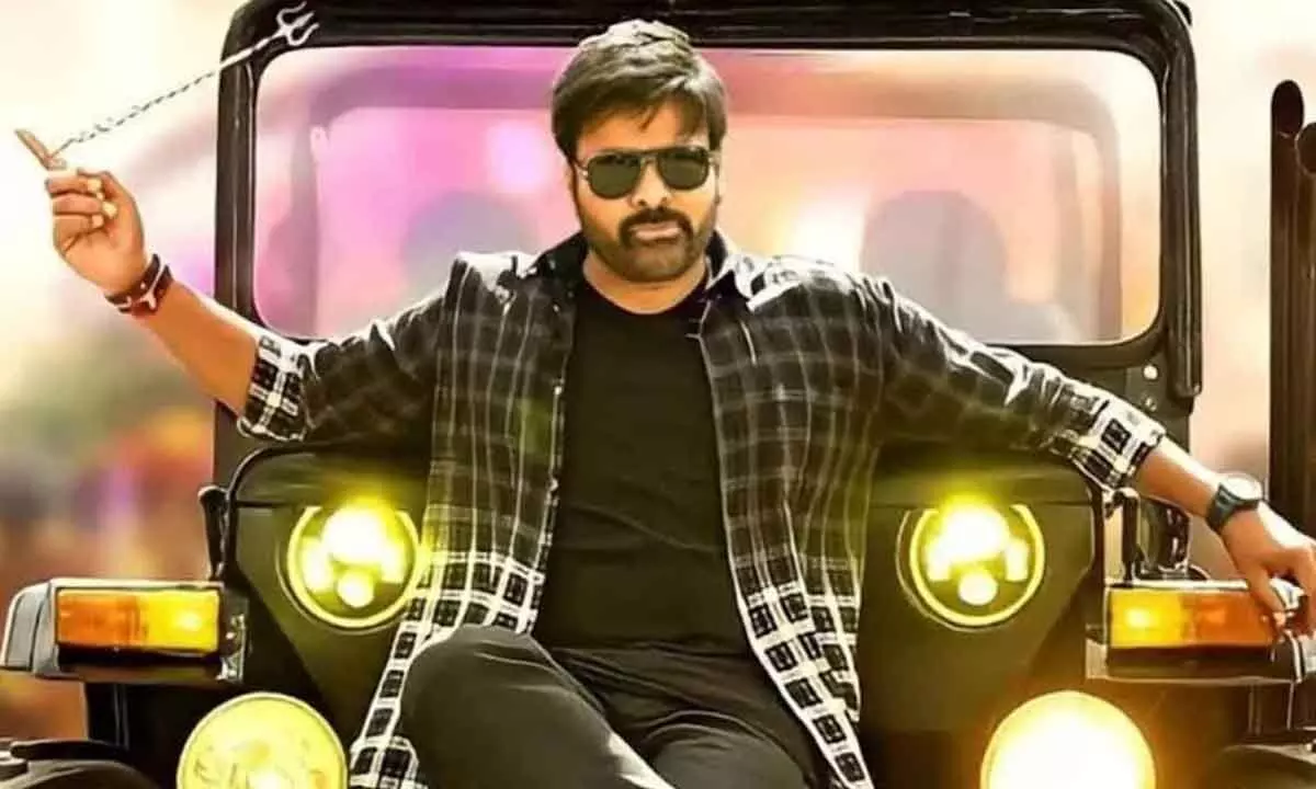 Chiranjeevi leaks some visuals and a bit song from “Bholaa Shankar”