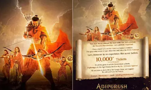 Adipurush: Makers decided to give 10000 free tickets across Telangana