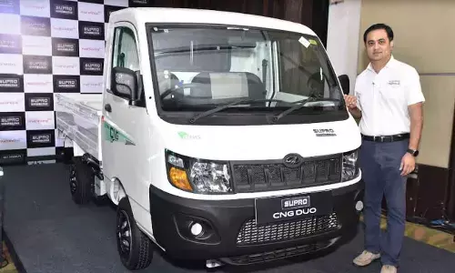 Launch of Mahindra SUPRO CNG DUO