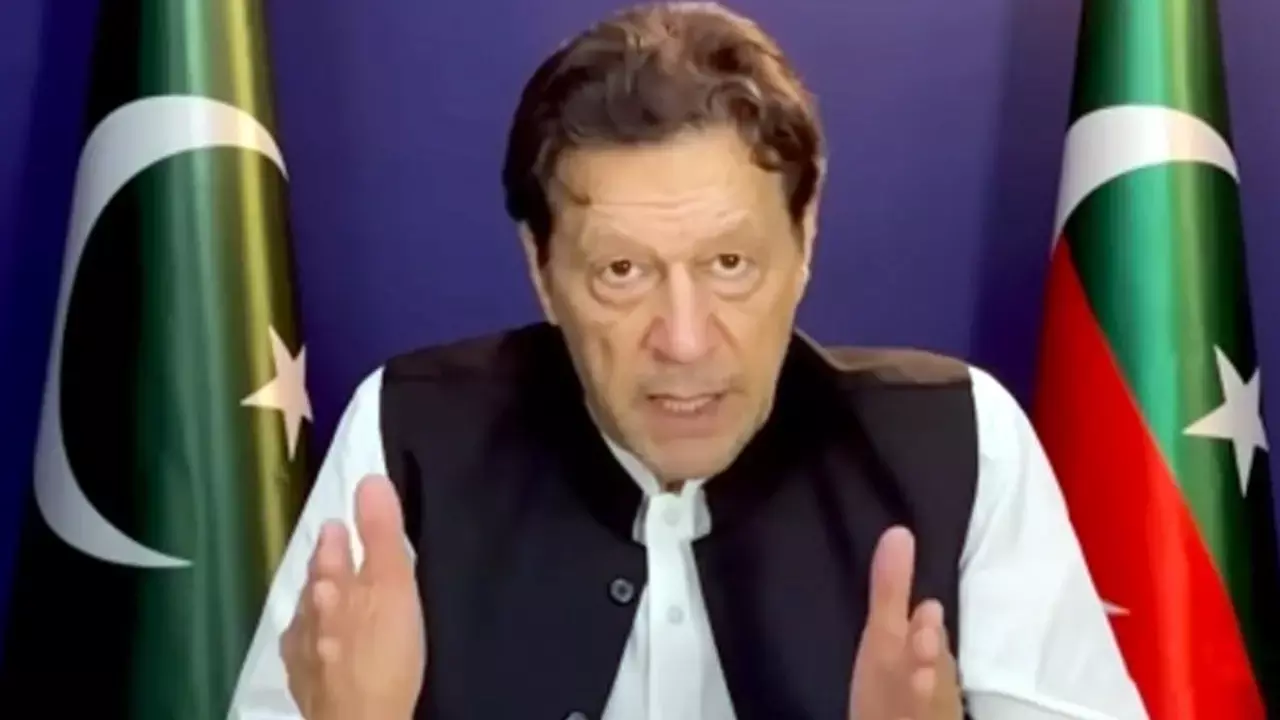 Pakistan Tehreek-e-Insaf (PTI) Chairman Imran Khan Pakistan Tehreek-e-Insaf (PTI) Chairman Imran Khan