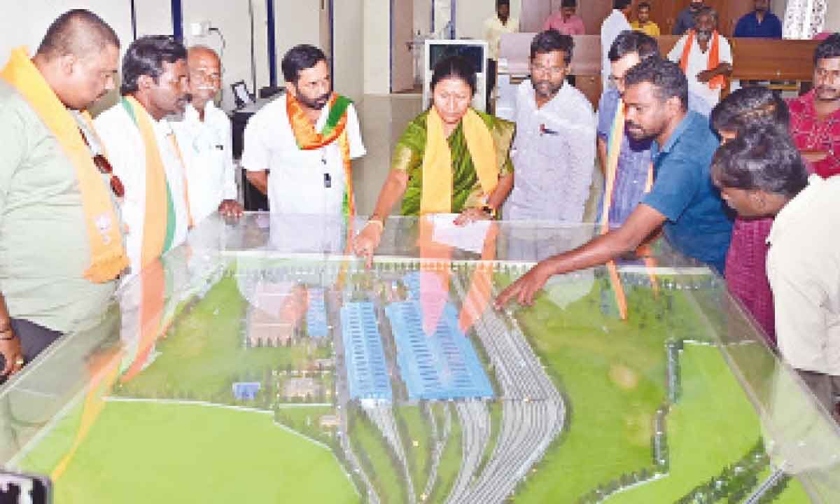 BRS Government Delaying Railway Project: BJP