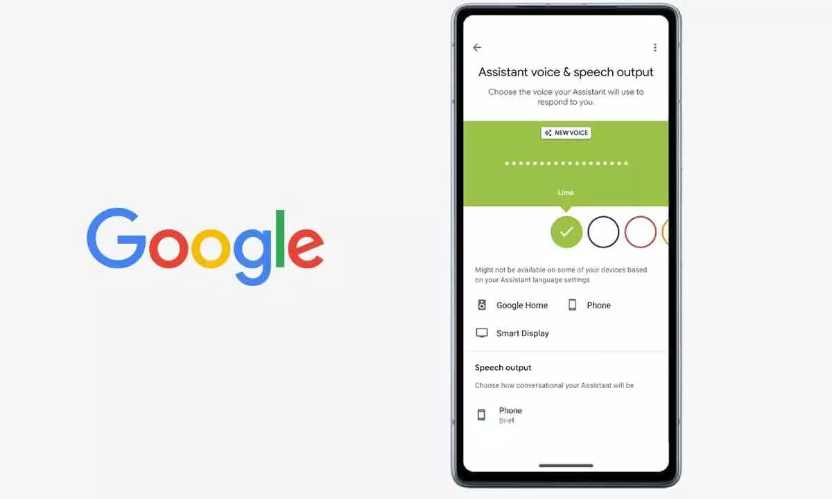 Google introduces new voices for Assistant app