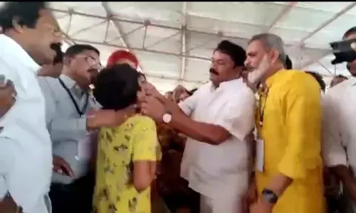 Hyderabad: Distribution of Fish prasadam begins at Nampally Exhibition Grounds