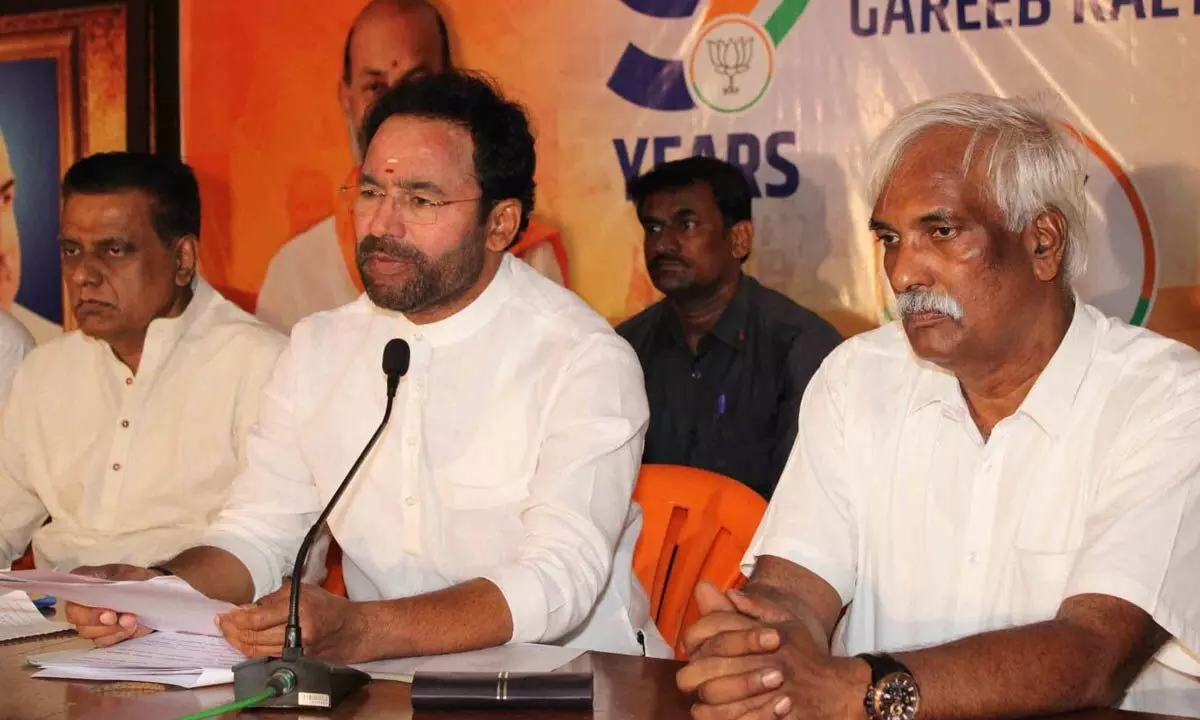Central government striving hard for welfare of farmers in country: Kishan Reddy
