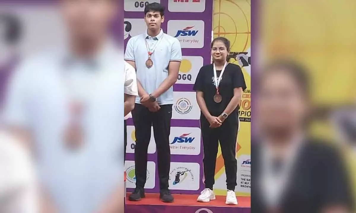Mukhesh Kumar and Naga Bhuvana win medals in National Shooting Championship