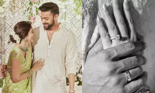 Varun Tej and Lavanya Tripati engagement: Love birds gets engaged