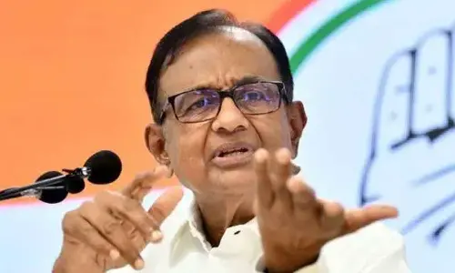 Congress leader P Chidambaram