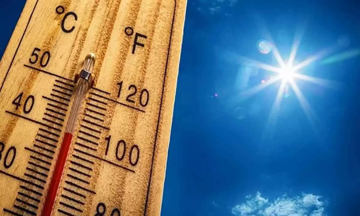 Jharsuguda sizzles at 44.8 degrees C