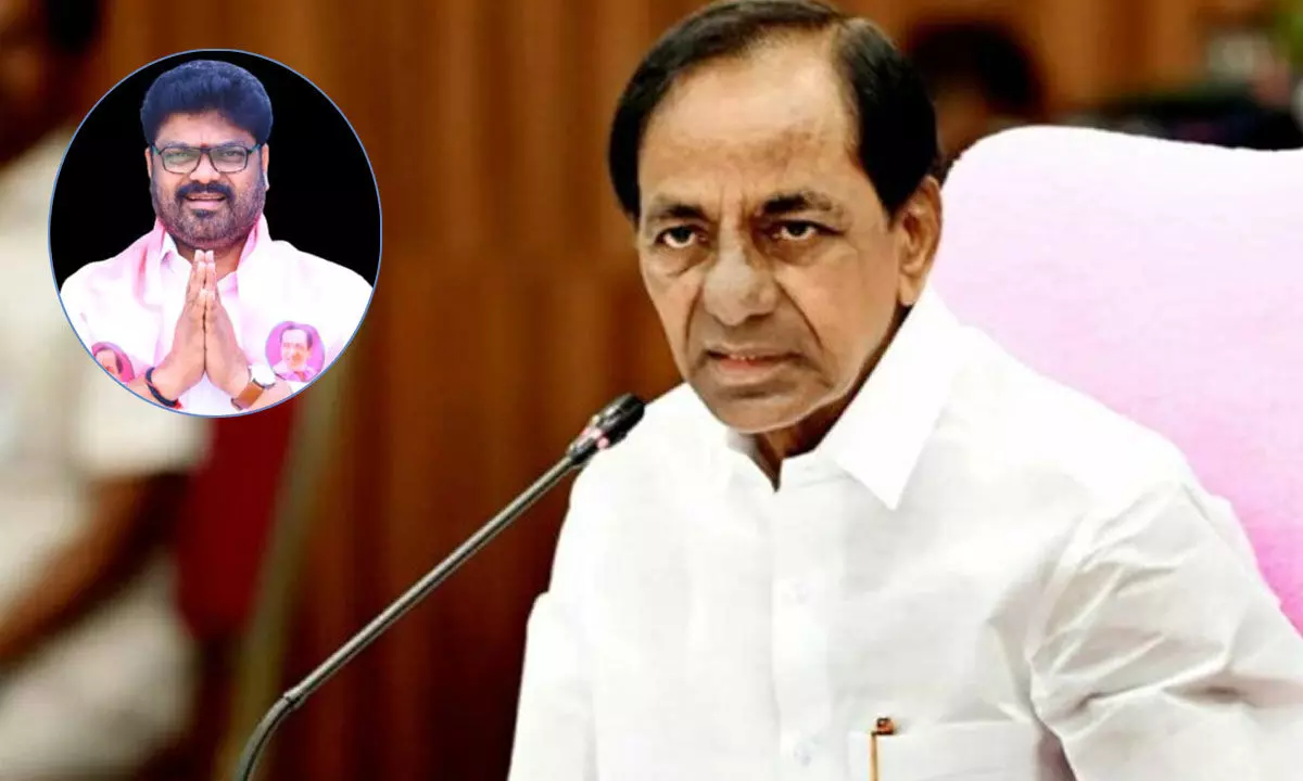 KCR expressed shock on death of ZP chief