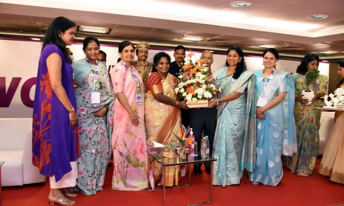 Governor Dr Tamilisai Soundararajan on Sunday said that women’s health must be given top priority to build a healthy society.