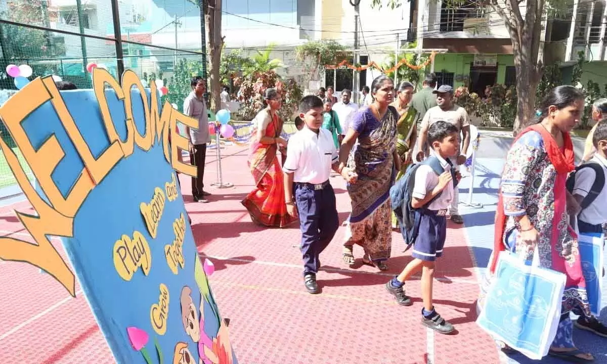 Schools reopen across Andhra Pradesh