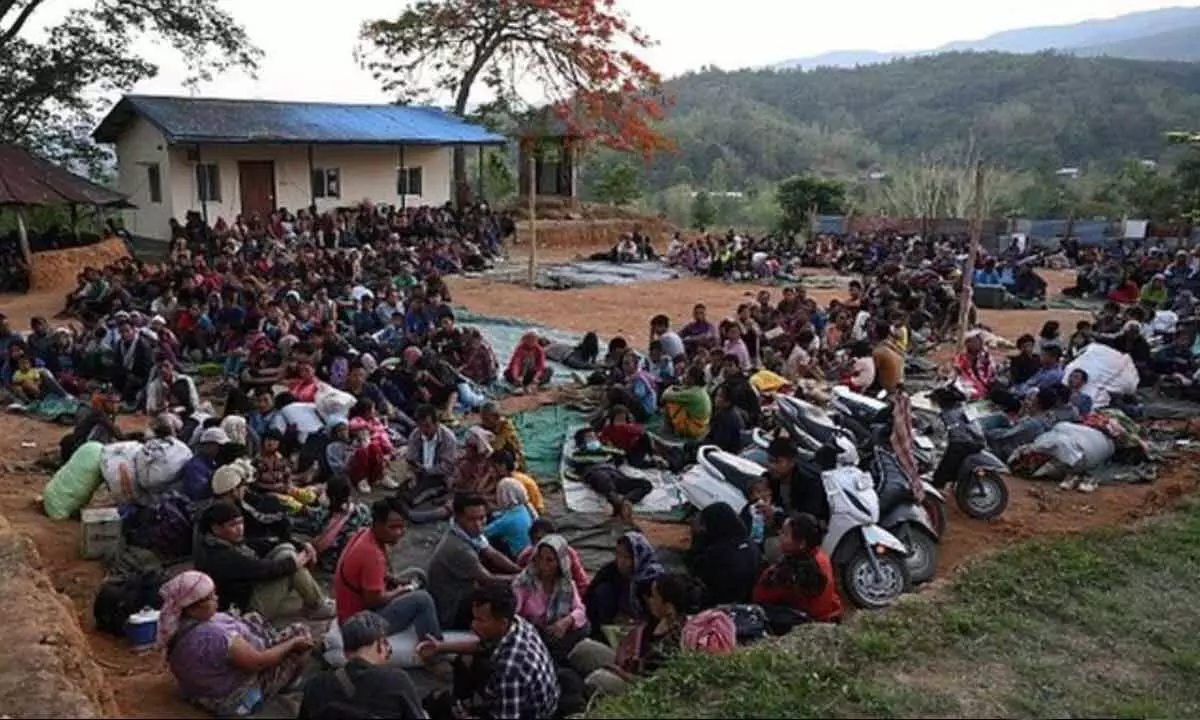 Mizoram seeks Rs 10 cr from Centre for relief to displaced people from Manipur