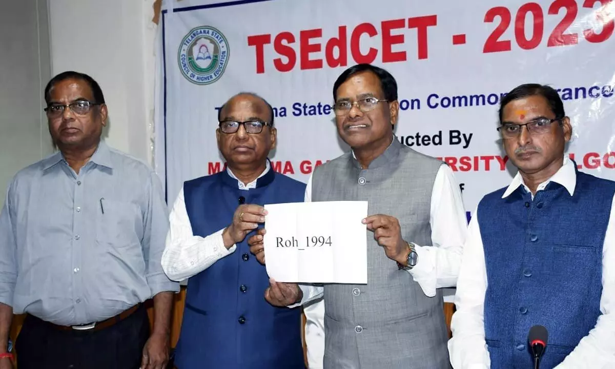 TS EdCET results declared