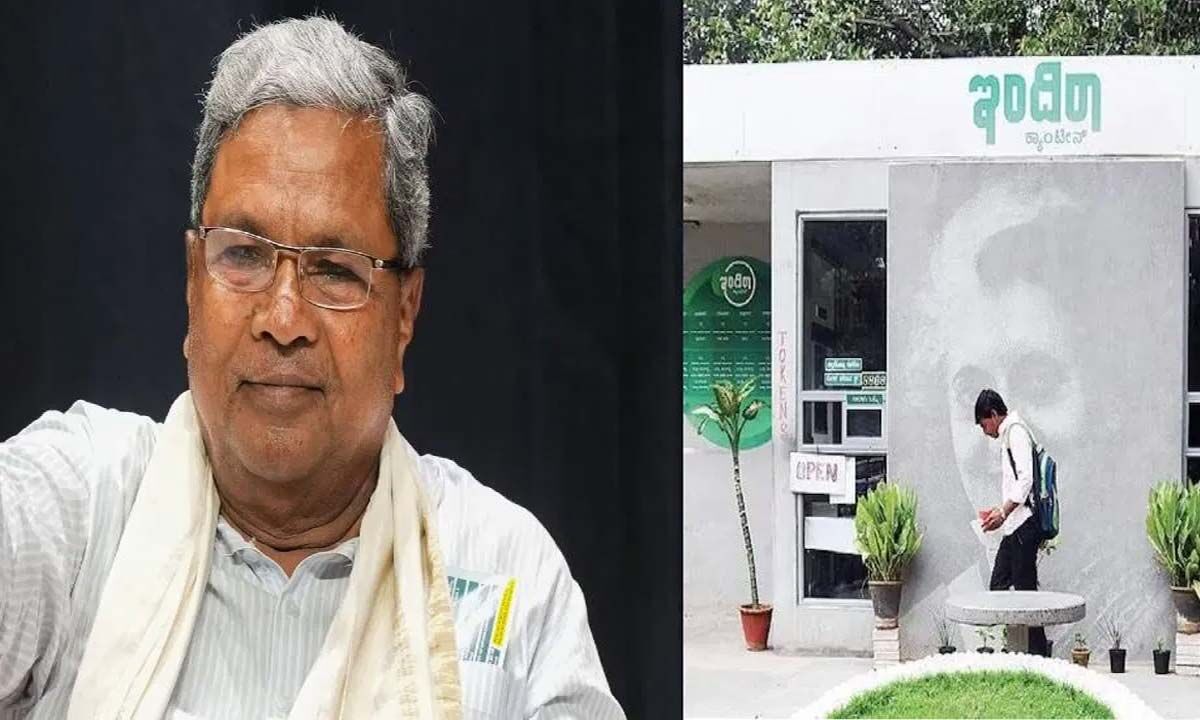 250 Indira Canteens to be opened in Bengaluru Siddaramaiah