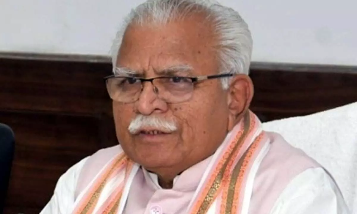 Manohar Lal Khattar hits out at politicians for blaming Haryana for floods in Delhi