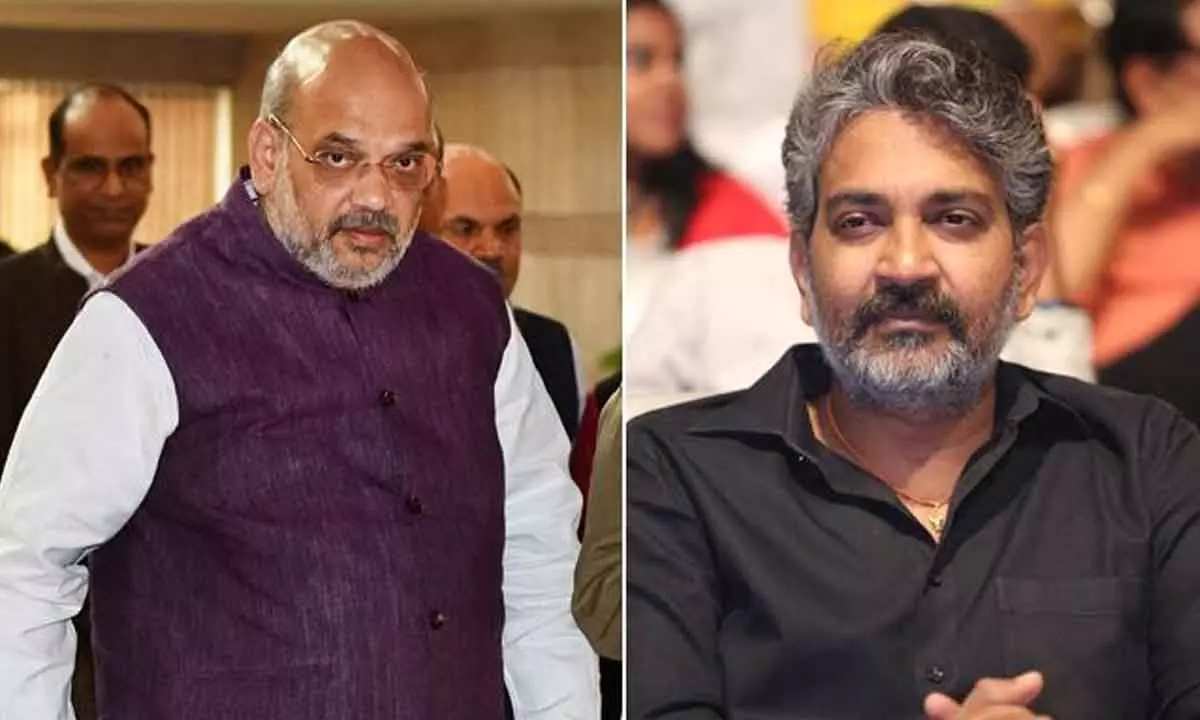 Amit Shah to meet Rajamouli in his Telangana tour