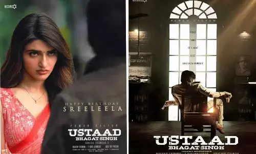 Sreeleela looks cute in ‘Ustaad Bhagath Singh’ poster