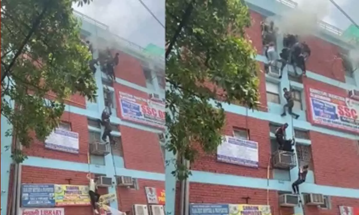 Delhi coaching centre fire doused, few students injured