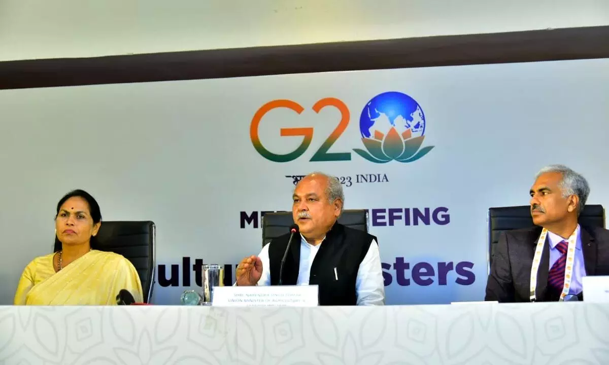 G-20 Grouping vital for Agriculture- Union Minister Tomar