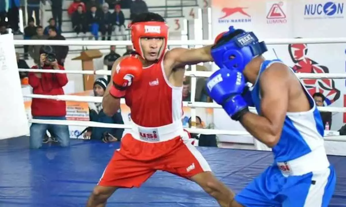 Asian Junior Champion Krrish Pal moves to Pre-quarters at Youth Mens National Boxing Championships