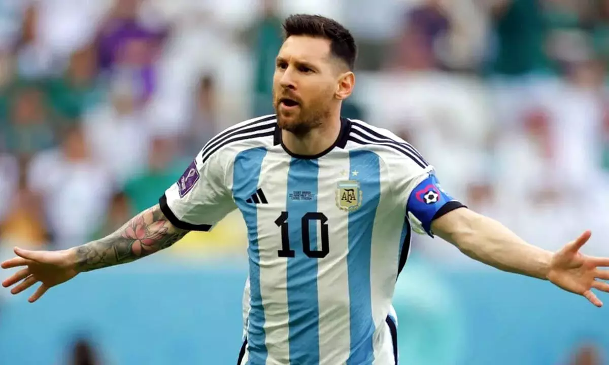 Messi scores as Argentina beat Australia 2-0 in Beijing