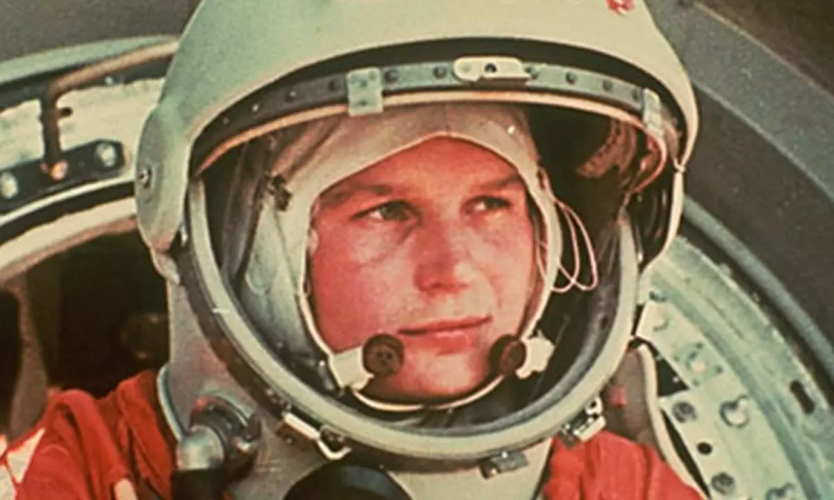 The first woman in space